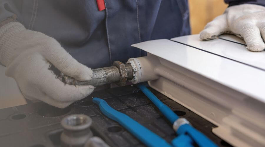Gas Line Leak Repair in Grady, NM